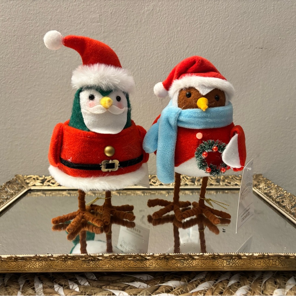 Target 2023 Christmas Fabric Birds - new with tags!